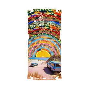 MAHOOT Collage of Orange Sky-FullSkin Cover Sticker for Oppo Find X3 Pro