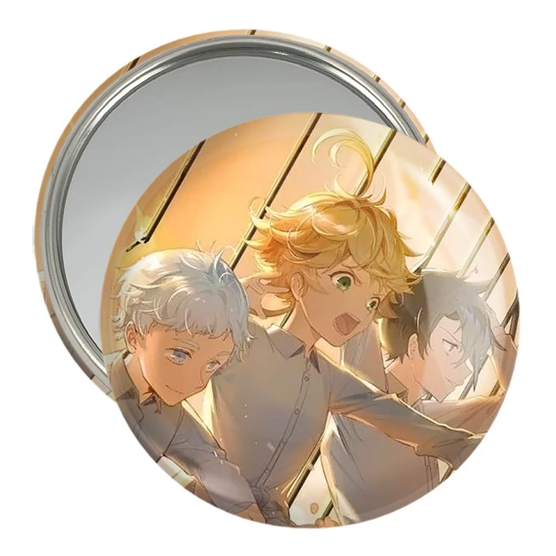 آینه جیبی خندالو مدل ری و اما و نورمن انیمه ناکجاآباد موعود  کد 12721