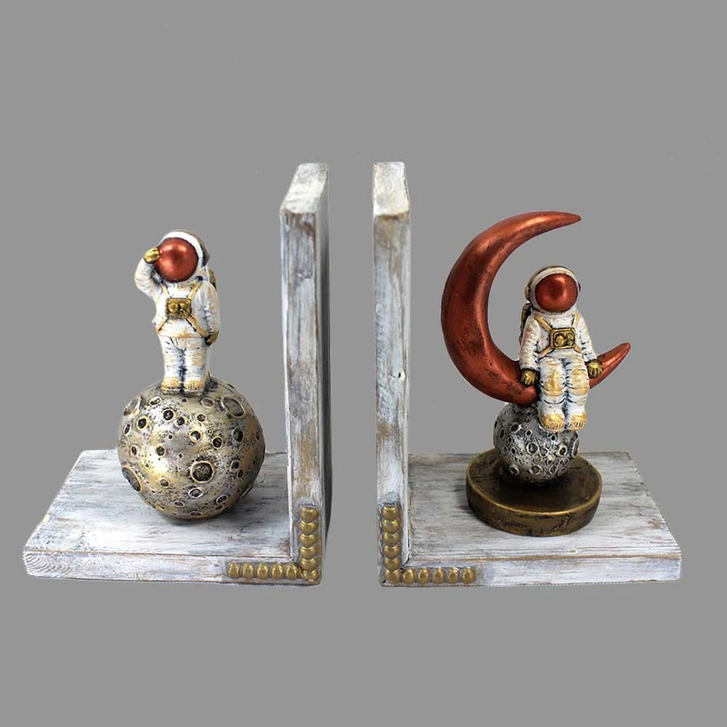 نگهدارنده کتاب مدل فضانوردان مجموعه 2 عددی