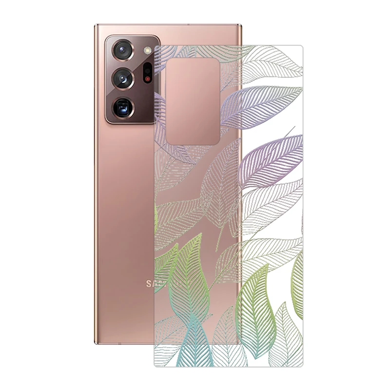 برچسب پوششی ریمکس مدل Clea طرح برگ مناسب برای گوشی موبایل سامسونگ Galaxy Note 20 Ultra