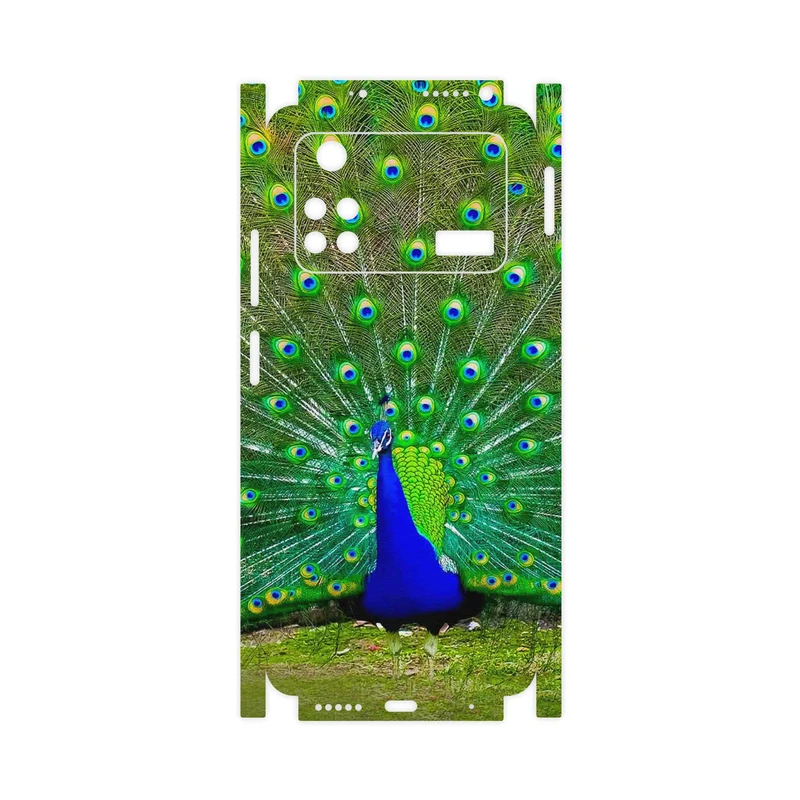 برچسب پوششی ماهوت مدل Peacock-FullSkin مناسب برای گوشی موبایل شیائومی Poco M4 Pro 4G