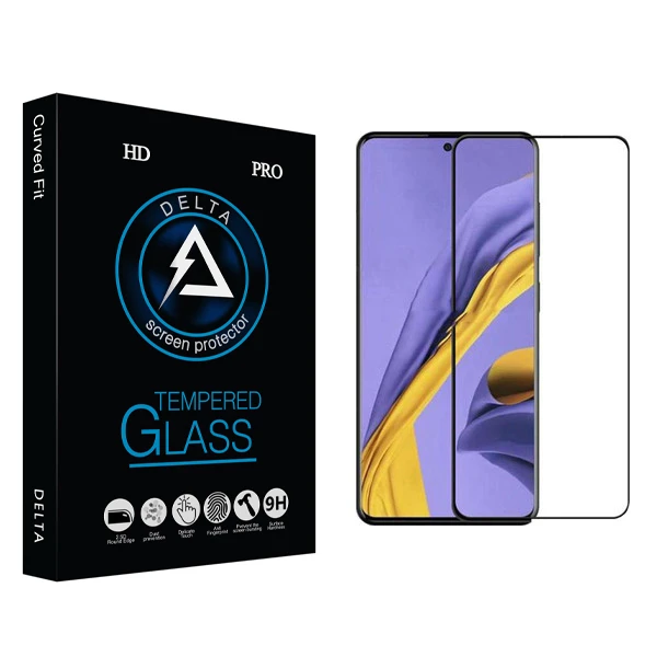 محافظ صفحه نمایش دلتا مدل Fit مناسب برای گوشی موبایل سامسونگ Galaxy  A51