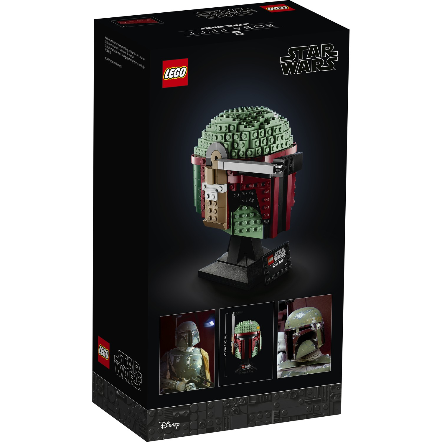 لگو استار وارز مدل Boba Fett Helmet 75277 Building Kit لگو استار وارز مدل Boba Fett Helmet 75277 Building Kit