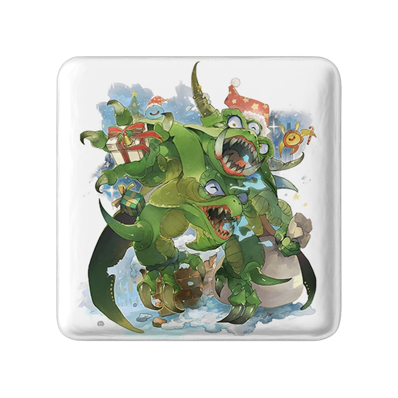 مگنت خندالو طرح بازی دراگون کوئست (Dragon Quest) مدل مربعی کد 35251