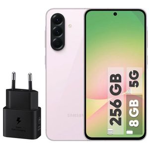 گوشی موبایل سامسونگ مدل Galaxy A56 دو سیم کارت ظرفیت 256 گیگابایت و رم 8 گیگابایت - ویتنام - به همراه شارژر 25 وات سامسونگ