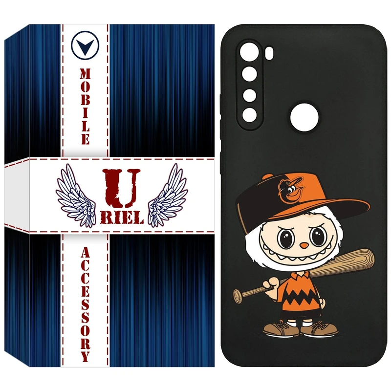 کاور یوریل مدل KSH کد 128 طرح عروسک لبوبو مناسب برای گوشی موبایل شیائومی Redmi Note 8