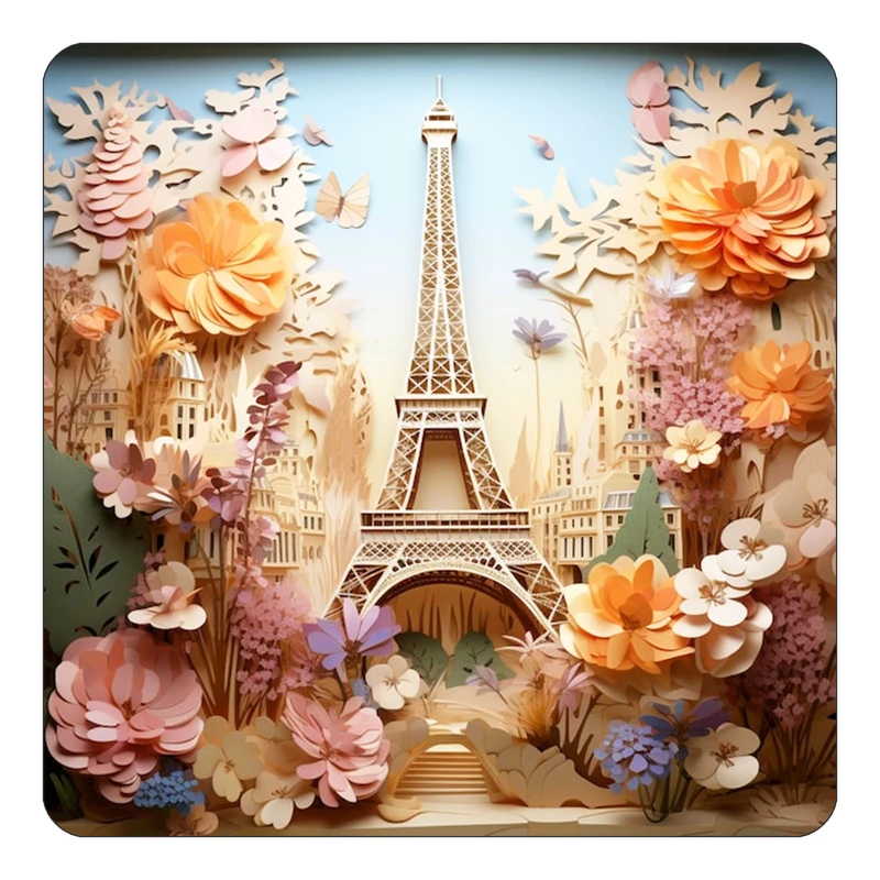 مگنت کاکتی طرح پاریس Paris مدل mp59354