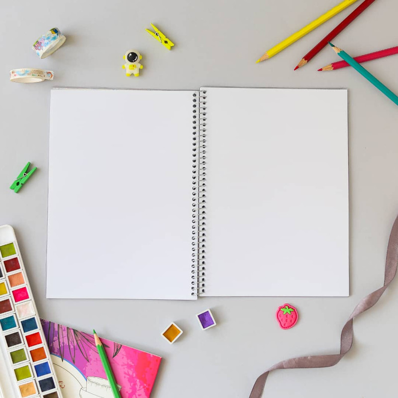 دفتر نقاشی 50 برگ دایان طرح مهربونها کد 53061 بسته 4 عددی