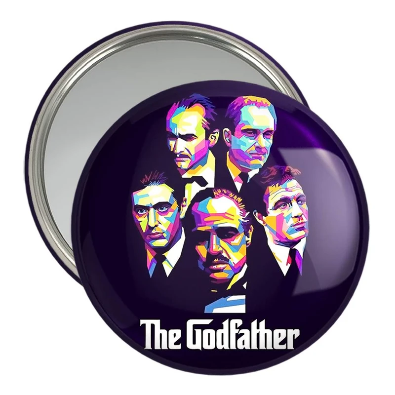 آینه جیبی خندالو مدل پدرخوانده The Godfather  کد 10149