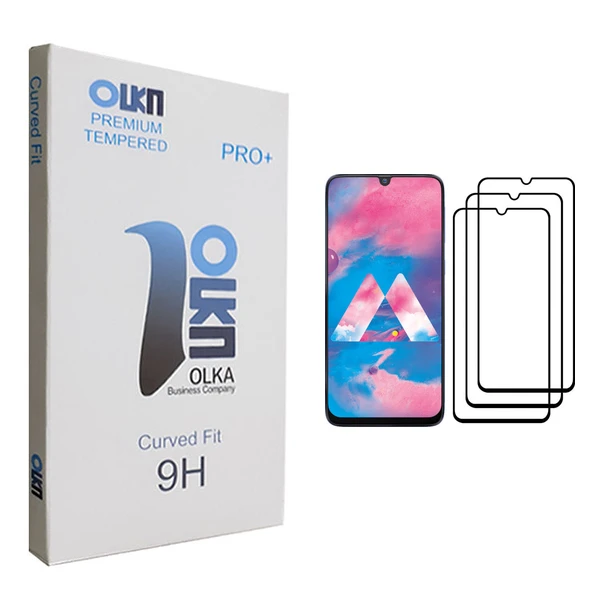محافظ صفحه نمایش الکا مدل +PRO مناسب برای گوشی موبایل سامسونگ Galaxy M30 بسته سه عددی
