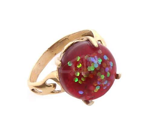 انگشتر دست‌ساز  رزینی زنانه آرانیک مدل اکلیلی کد 1524900008