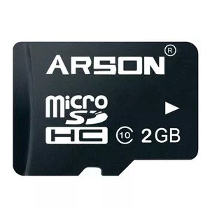 کارت حافظه microSDHC آرسون مدل AM-2104 کلاس 10 استاندارد U1 سرعت 80MBps ظرفیت 2 گیگابایت