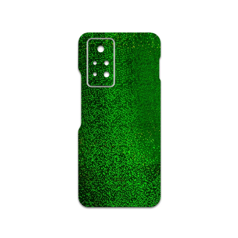 برچسب پوششی ماهوت مدل Green-Holographic مناسب برای گوشی موبایل اینفینیکس Note 11 Pro