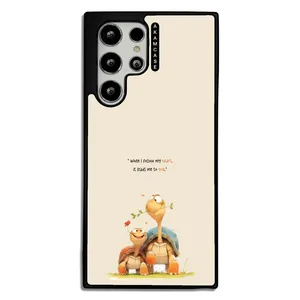 AKAM AMC-WSGS22U-ANIMALS QOUTES-2 Cover For Samsung Galaxy S22 Ultra