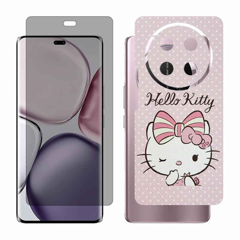 محافظ صفحه نمایش حریم شخصی گلس مدل Together مناسب برای گوشی موبایل آنر X9c به همراه برچسب پوششی