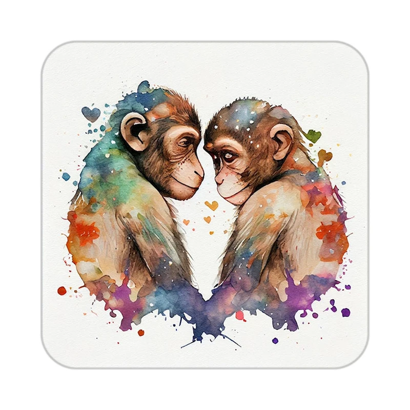 زیر لیوانی کاکتی مدل عاشقانه کد mp11034