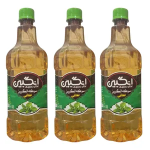 شربت سرکه انگبین نعنایی انگبین - 1 لیتر بسته 3 عددی