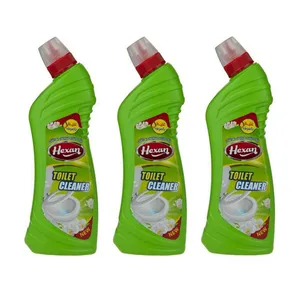 مایع تمیز کننده سطوح حمام و دستشویی هگزان مدل 03 حجم 750 میلی لیتر بسته 3 عددی