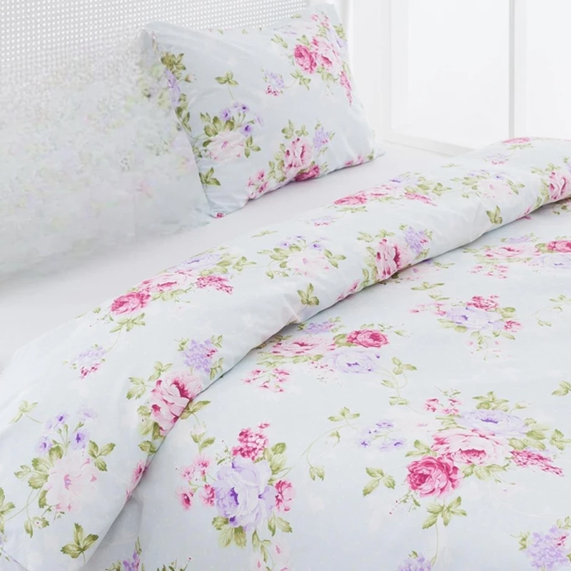 سرویس ملحفه یک نفره 2 تکه انگلیش هوم مدل Paradise Rose