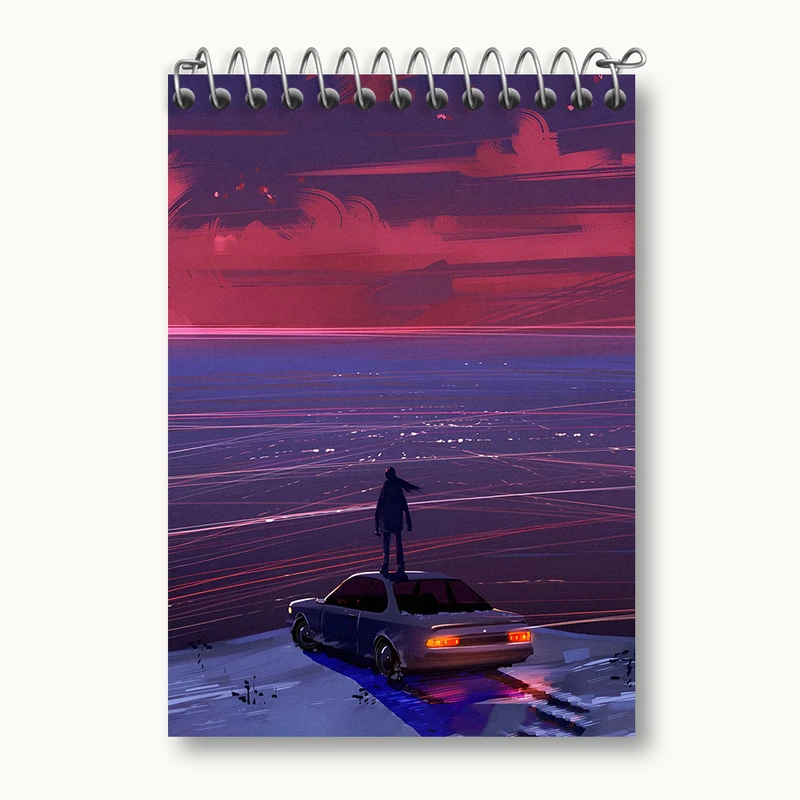 دفتر یادداشت 50 برگ خندالو طرح بام شهر کد N3388