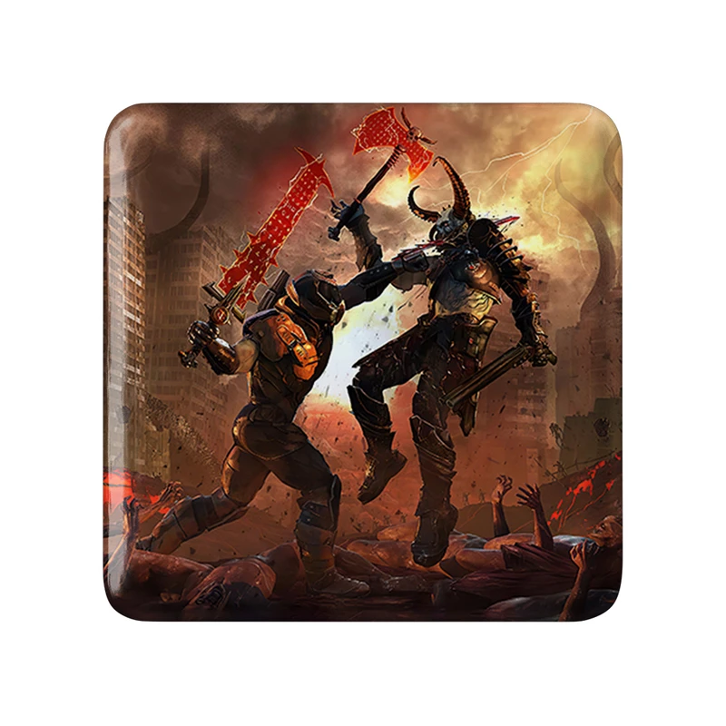 مگنت خندالو طرح دووم اسلیر علیه مارادر دووم اترنال مدل مربعی کد 30599