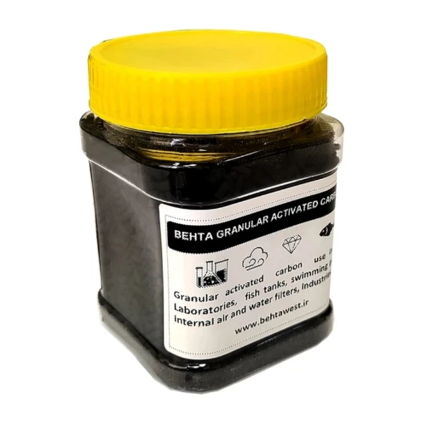 کربن اکتیو آکواریوم بهتا مدل گرانولی وزن 300 گرم کربن اکتیو آکواریوم بهتا مدل گرانولی وزن 300 گرم