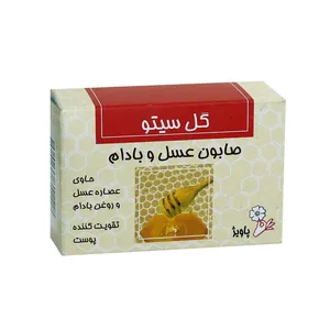 صابون شستشو گل سیتو مدل عسل و بادام وزن 125 گرم