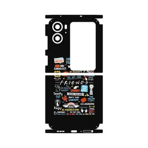 MAHOOT Friends 2-FullSkin Cover Sticker for Oppo Find N2 Flip