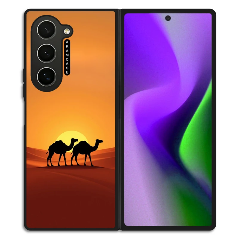 کاور آکام مدل AMC-WSGZFOLD6-DESERT-13 مناسب برای گوشی موبایل سامسونگ Galaxy Z Fold 6