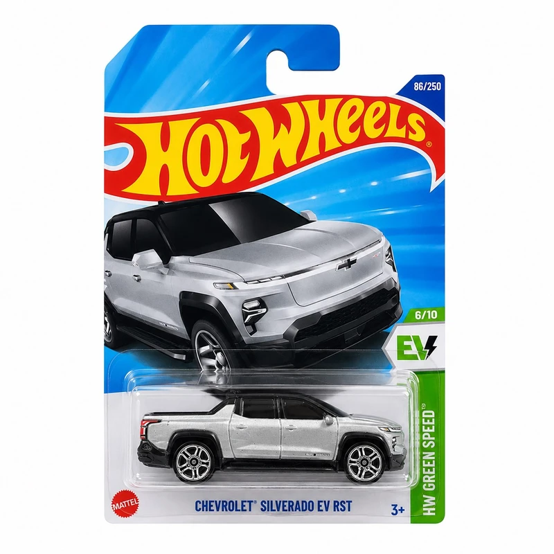 ماکت ماشین فلزی هات ویلز مدل Chevrolet Silverado EV RST