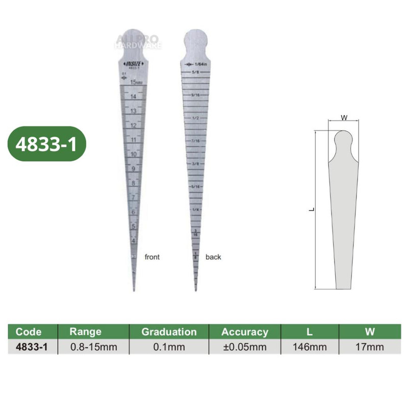 گیج اینسایز مدل 1-4833