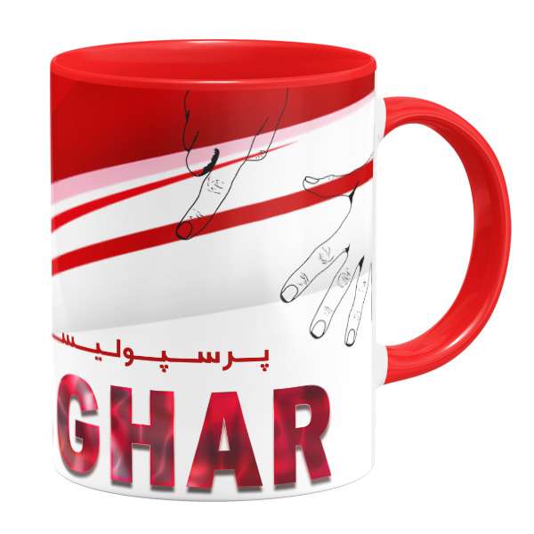 ماگ گالری وبفر مدل پرسپولیسی ام طرح اصغر