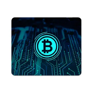 ماوس پد پاد آفرین مدل بیت کوین کریپتو فارکس تریدر ارزدیجیتال کد P405 سایز 19*24 سانتی متر