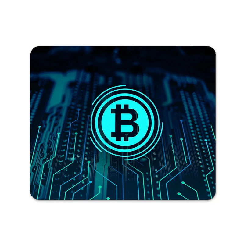 ماوس پد پاد آفرین مدل بیت کوین کریپتو فارکس تریدر ارزدیجیتال کد P405 سایز 19*24 سانتی متر
