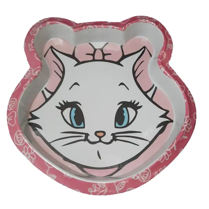 بشقاب کودک طرح گربه اشرافی