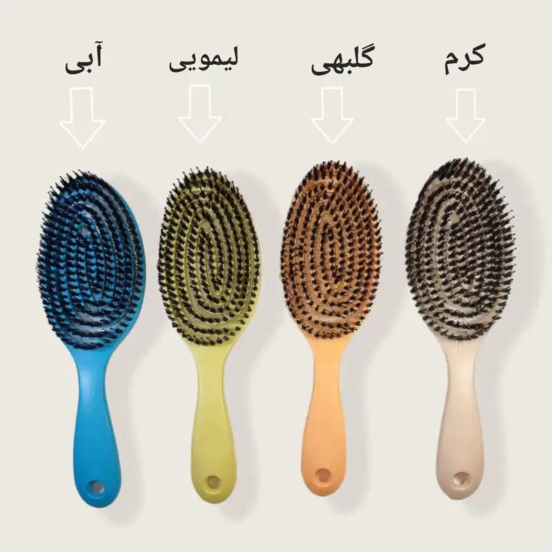 برس اکستنشن مو مدل حلزونی نسوز