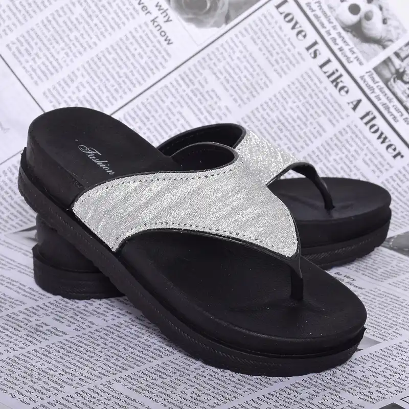 دمپایی لاانگشتی زنانه نیکتا مدل SLV.2361