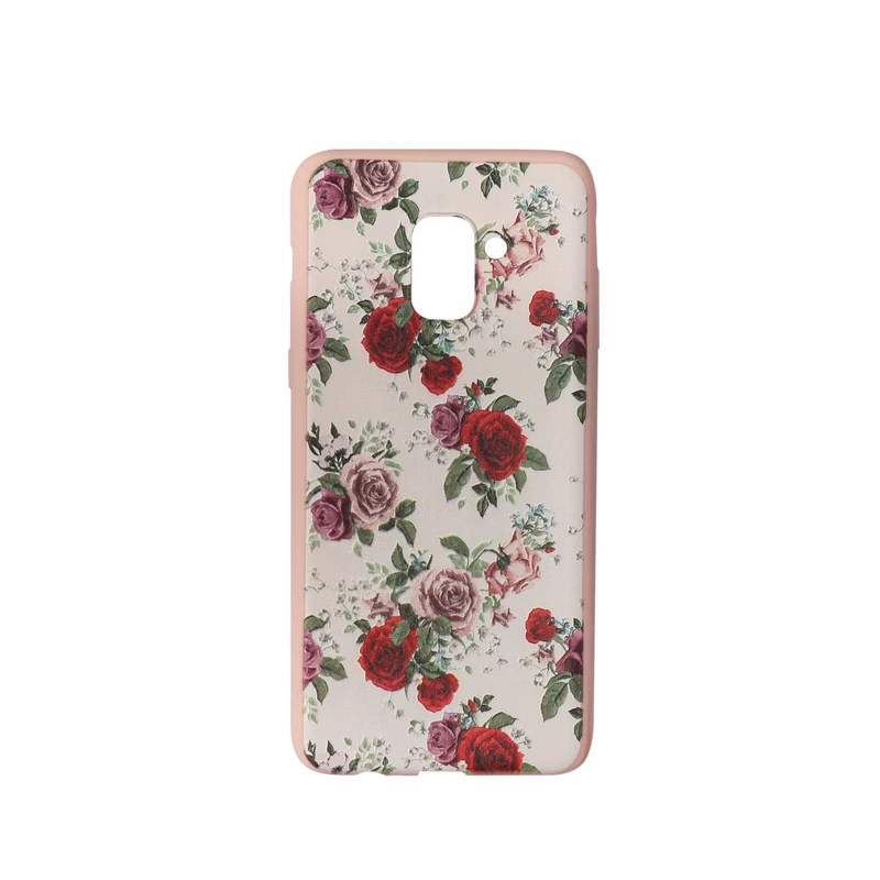 کاور یوتو طرح گل کد 06 مناسب برای گوشی موبایل سامسونگ Galaxy A8 Plus 2018 /A730