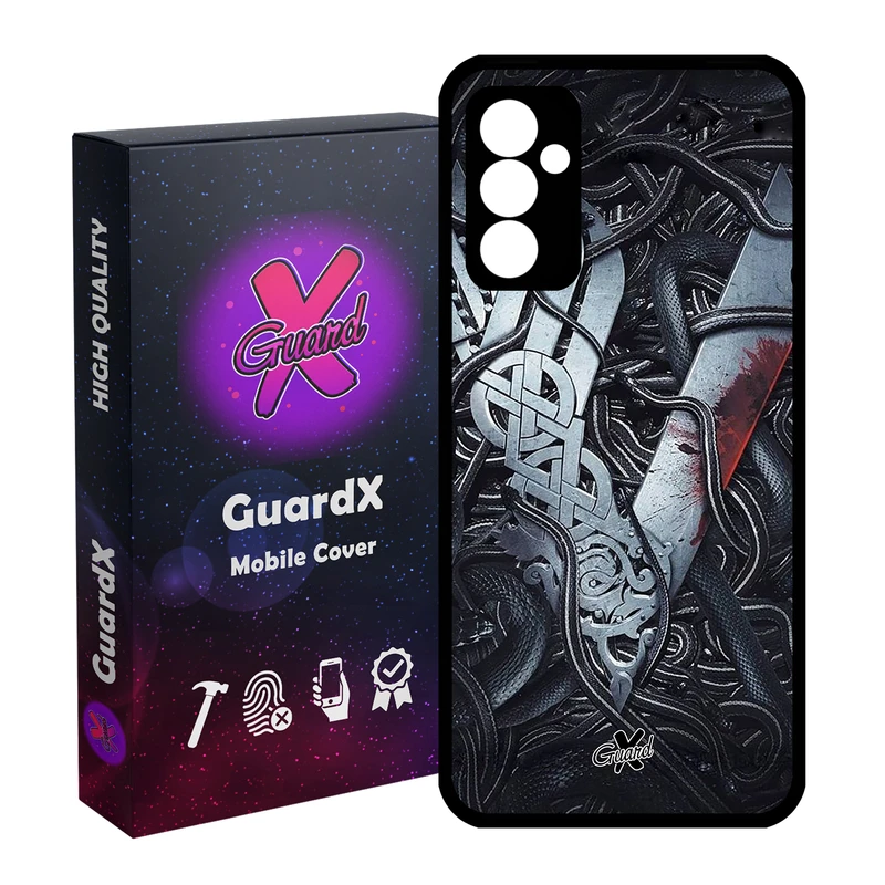 کاور گارد ایکس طرح Vikings مدل Glass10221 مناسب برای گوشی موبایل سامسونگ Galaxy A14 / A14 5G