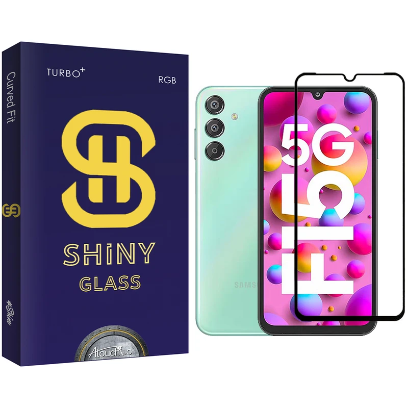 محافظ صفحه نمایش شیشه ای آتوچبو مدل Shiny مناسب برای گوشی موبایل سامسونگ Galaxy F15