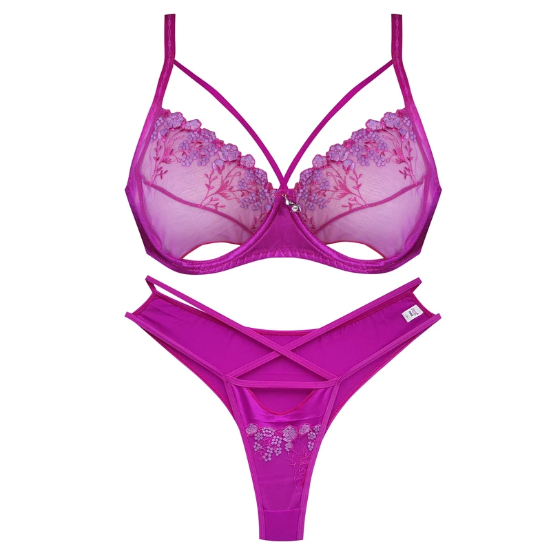 ست شورت و سوتین زنانه پانیذ مدل فنردار کد 9028