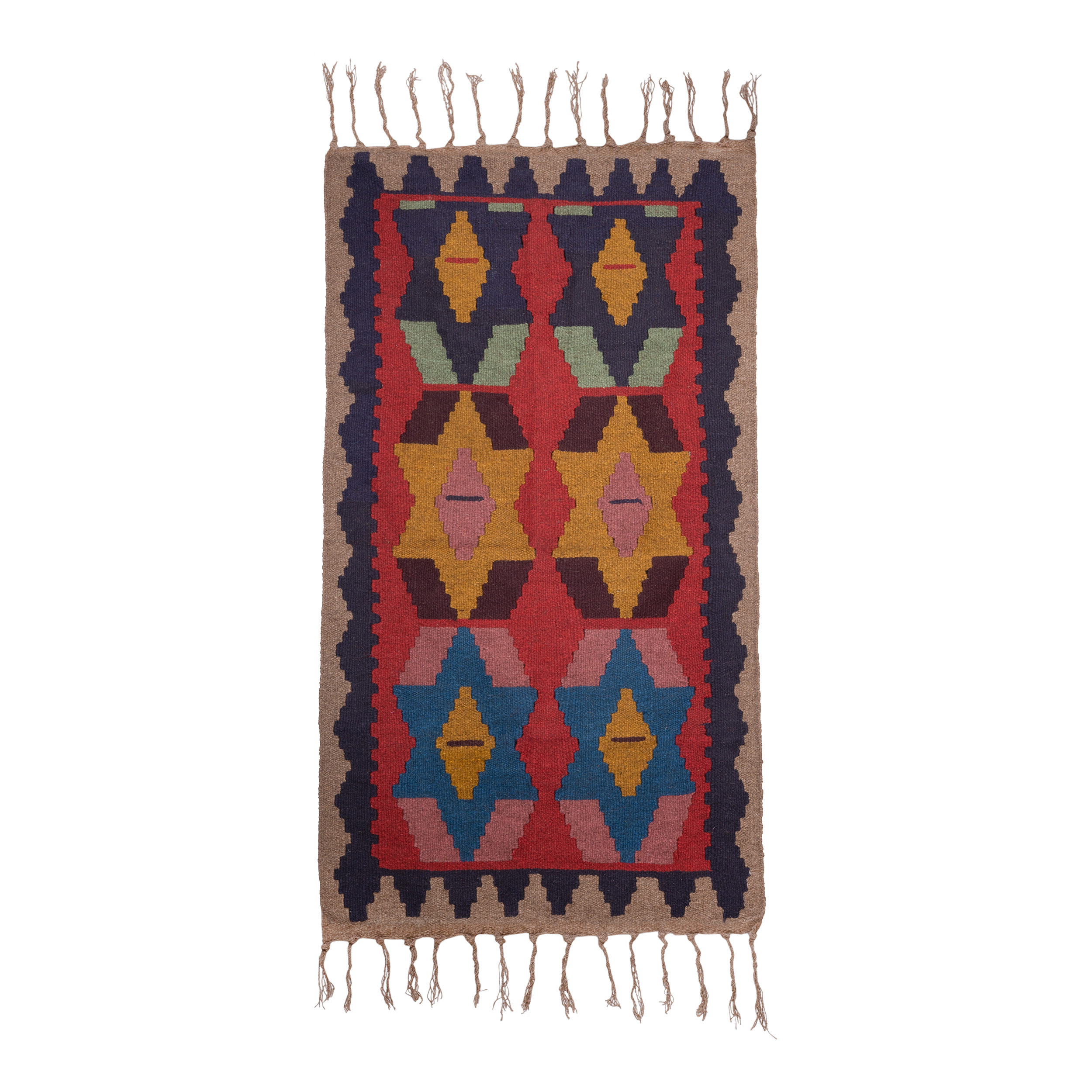 گلیم دستبافت دو متری مدل G201