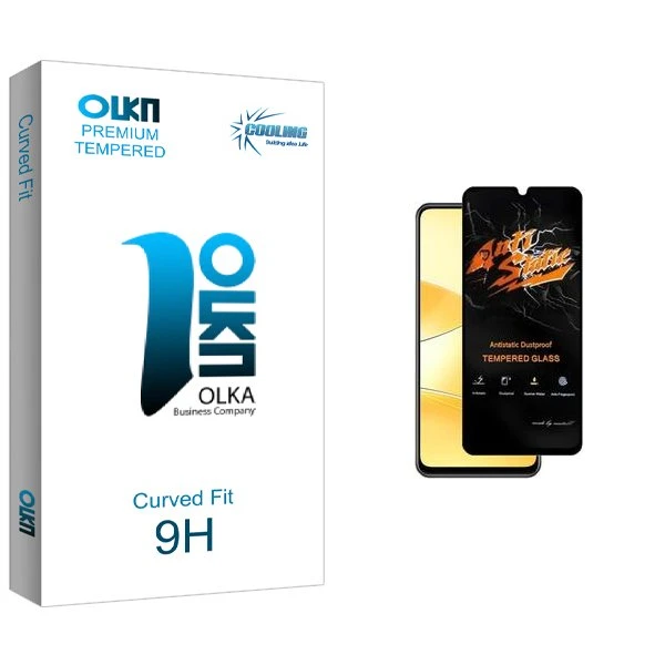 محافظ صفحه نمایش کولینگ مدل Olka Antistatic مناسب برای گوشی موبایل ریلمی C51