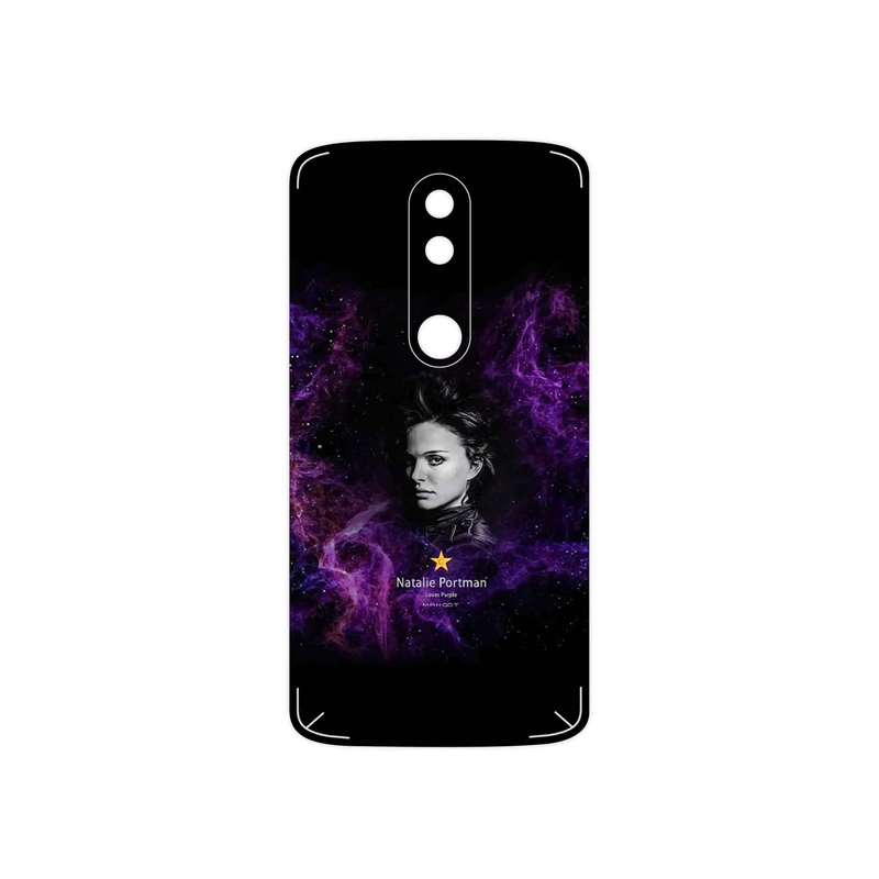 برچسب پوششی ماهوت مدل Natalie Portman مناسب برای گوشی موبایل موتورولا Moto X Force