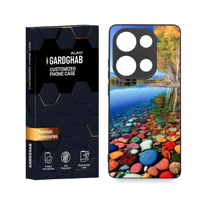 کاور گارد قاب علوی مدل دور ژله ای مناسب برای گوشی موبایل شیائومی Redmi Note 13 Pro 4G