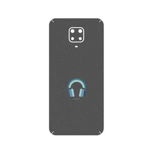 MAHOOT Minimal Headphone Icon Cover Sticker for Xiaomi Redmi Note 9 Pro
