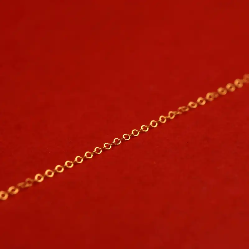 گردنبند طلا 18 عیار زنانه الن نار مدل پرستو ELN11609084