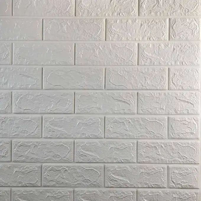 دیوارپوش مدل فومی پشت چسب دار طرح آجر بسته 5 عددی