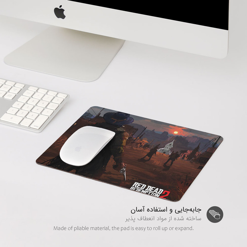 ماوس پد پیکسل میکسل مدل DEAD REDEMPTION 2 کد GARD21 1