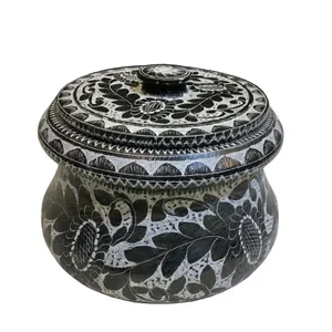 ظرف دیزی سنگی مدل گلدار کد DIZGL06